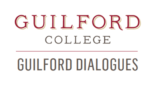 Logo that says Guilford College, Guilford Dialogues.